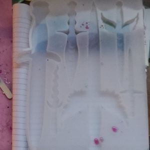 Sword resin mold- molds are not for sell